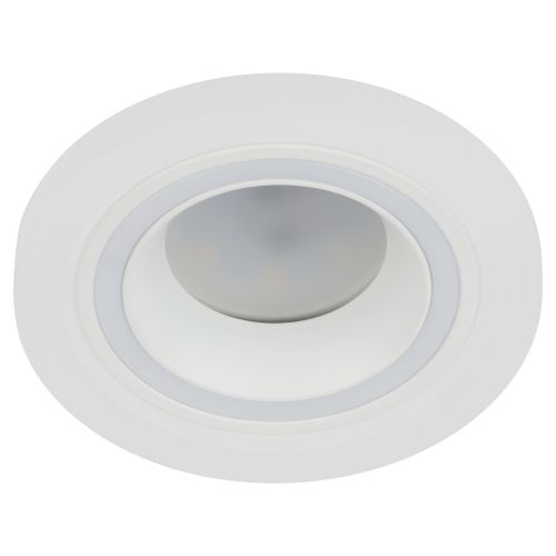 Светильник встраиваемый декоративный DK90 WH MR16/GU5.3 бел. Эра Б0054358