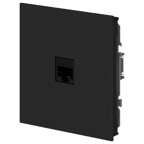 Розетка информационная 1-м СП Arktik RJ45 16А IP20 250В антрацит 16-3107-05 Эра Б0070478