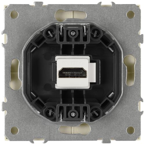 Розетка HDMI СП Galaxy 16А IP20 250В сл. кость 15-3114-02 Эра Б0070795