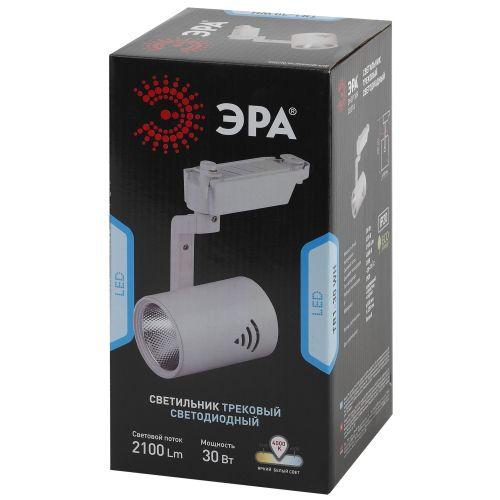 Светильник трековый TR1-30 30Вт COB 1ф WH бел. Эра Б0032099