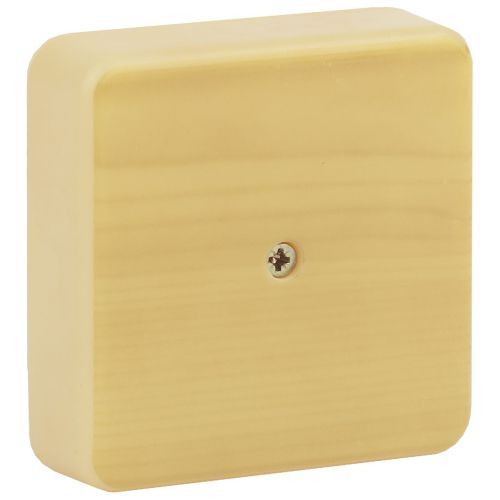 Коробка распаячная 100х100х30 IP40 без клеммы сосна BS-P-100-100-30 Эра Б0031182