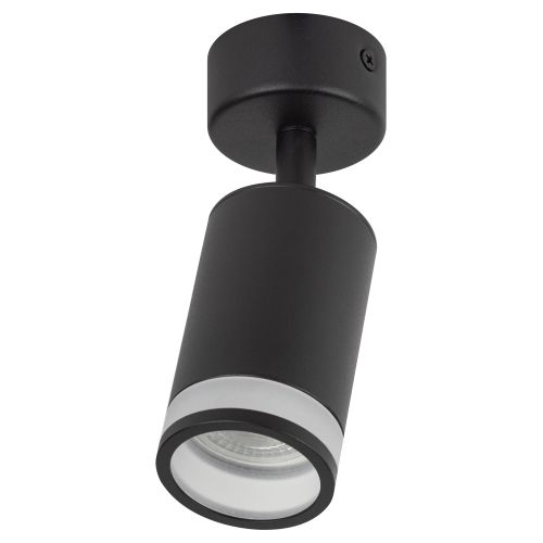 Светильник OL23 BK MR16/GU10 настен./потолочн. спот черн. Эра Б0054397