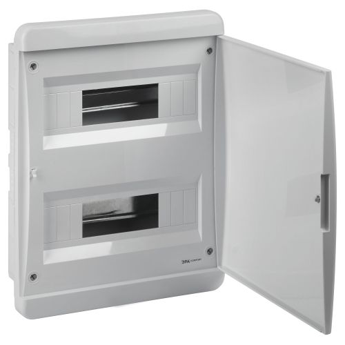 Корпус встраиваемый COMFORT ЩРВ-П-24 IP40 пластик. бел. bf24cww Эра Б0067218