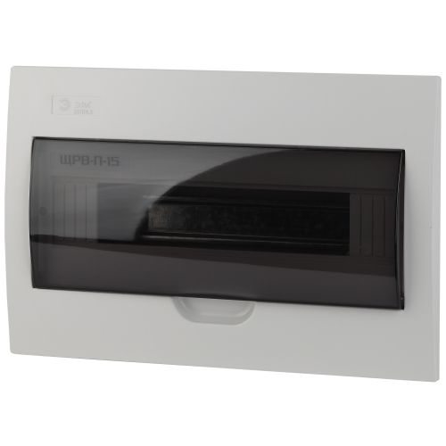 Бокс встраиваемый ЩРВ-П-15 15мод. IP41 пластик SIMPLE NO-box_simple-plastic_15_flush BOXF15 Эра Б0041514