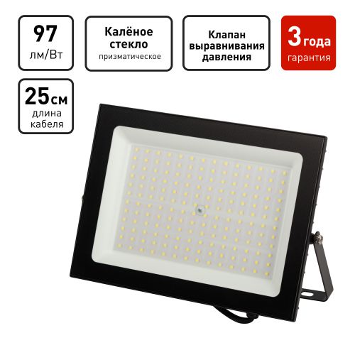 Прожектор светодиодный LPR-062-0-65K-150 150Вт IP65 6500К 14600лм призма Проектный Эра Б0064665