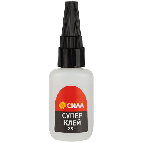 Супер-клей 25г пластик туба SGTB-25 СИЛА Б0058949