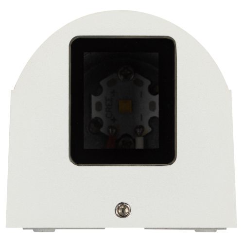 Светильник светодиодный WL43 WH+GD 6Вт 3500К для интерьера/фасадов IP54 бел./зол. Эра Б0054423