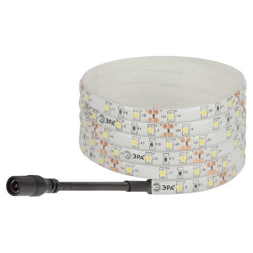 Комплект светодиодной ленты 2835kit-4.8-60-12-IP65-2700 тепл. бел. 12В (в комплекте: LED лента на двустороннем скотче; источник питания; коннекторы) (уп.5м) Эра Б0043064