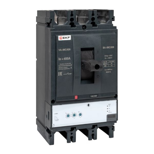 Выключатель автоматический 3п 630/400А 45кА ВА-99C Compact NS PROxima EKF mccb99c-630-400