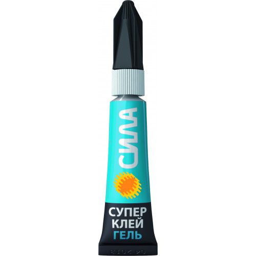 Супер-клей гель 3г SSGBL12-3 лента BL-12 (блист.12шт) СИЛА C0042300