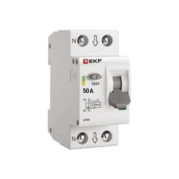 Устройство защиты от дугового пробоя (УЗДП) 1P+N 50А PROxima EKF afdd-2-50-pro