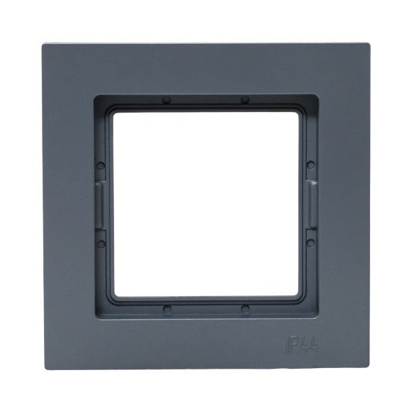 Рамка 1-м Эпика IP44 пластик графит EKF UP1-FPG-01-44