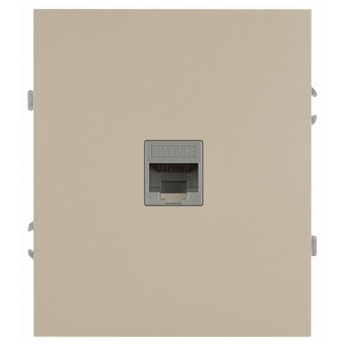 Розетка информационная 1-м СП Arktik RJ45 16А IP20 250В шампань 16-3107-04 Эра Б0070477