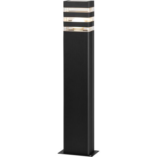 Светильник "Астрея" GBF-101-BL-0600 max 30Вт E27 IP54 230В 600х145х90мм уличный напольн. черн. Эра Б0069592