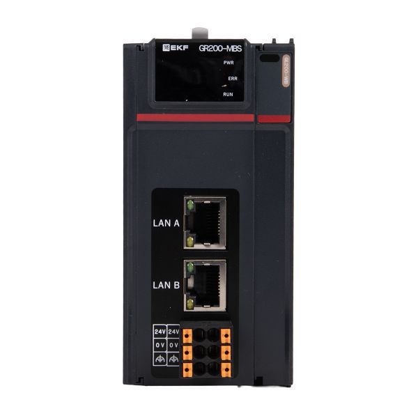 Модуль сетевой удаленного расширения ввода и вывода Modbus TCP GR200-MBS D-CARD EKF GR200-MBS-DCD