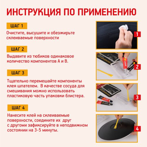 Клей эпоксидный SEBL1-36 2х18мл туба (блист.2шт) СИЛА Б0066749