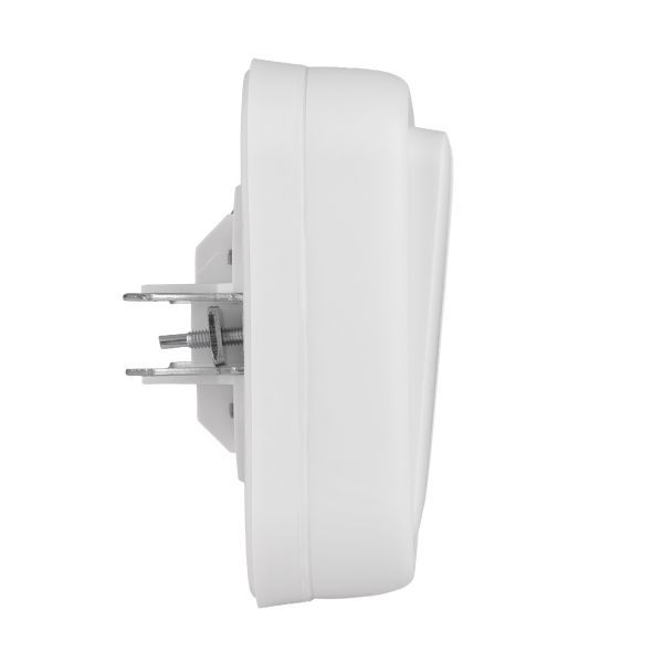 Выключатель 2-кл. СП Бронто 10А IP55 автоматические клеммы бел. EKF BT2-SWW-20