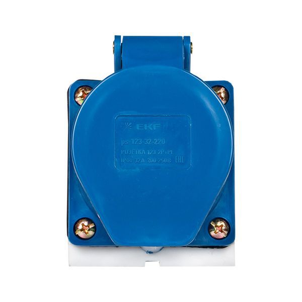 Розетка наружн. уст. 32А 220В 2P+РЕ IP44 (123) EKF ps-123-32-220