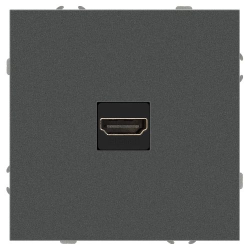 Розетка HDMI СП Galaxy 16А IP20 250В графит 15-3114-06 Эра Б0070799