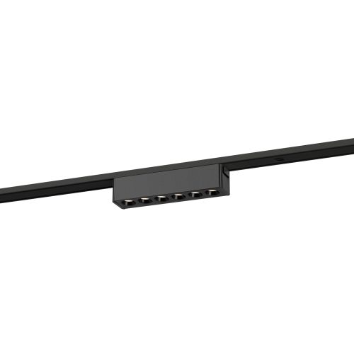 Светильник светодиодный трековый TRM-S5-2-6W4K-BK 6Вт 4000К с направленным светом для тонкого магнитного шинопровода черн. Эра Б0059049