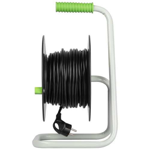 Удлинитель на пластик. катушке 4х20м с заземл. 10А IP20 GREEN LINE KAT-3x1-20m ПВС 3х1 Эра Б0065130