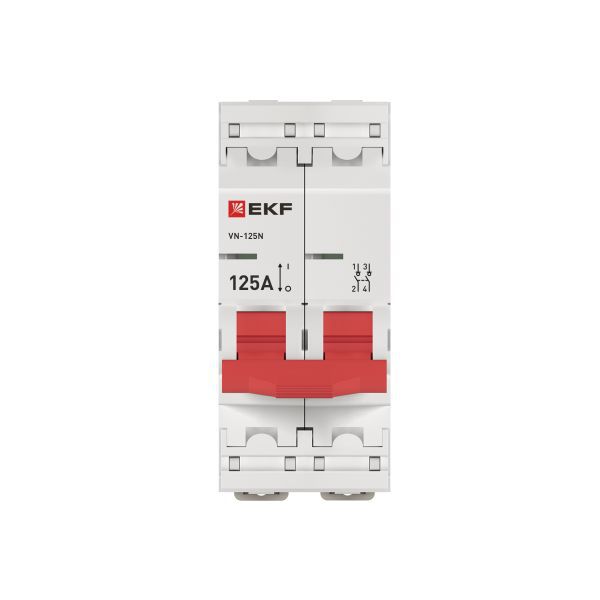 Выключатель нагрузки 2п 125А ВН-125N PROxima EKF S1252125