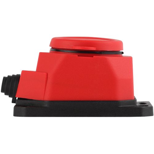 Колодка удлинителя 1-м с заземл. 16А IP44 K-1e-RED-IP44 каучук красн. Эра Б0044550