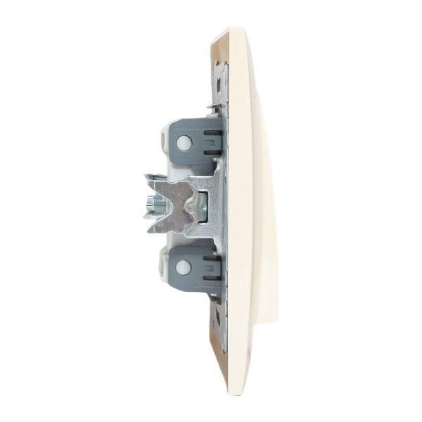 Кнопка звонка 1-кл. СП Валенсия 10А IP20 крем. PROxima EKF EWV10-026-20