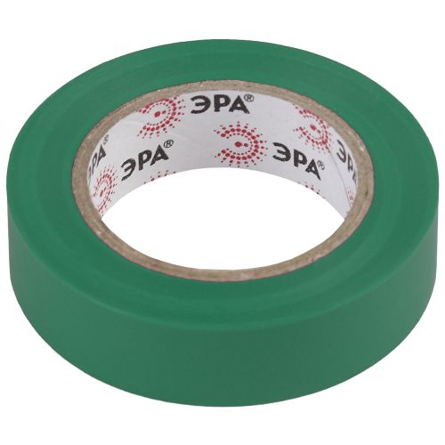 Изолента ПВХ 15ммх10м зел. ET1510GREEN Эра C0036555