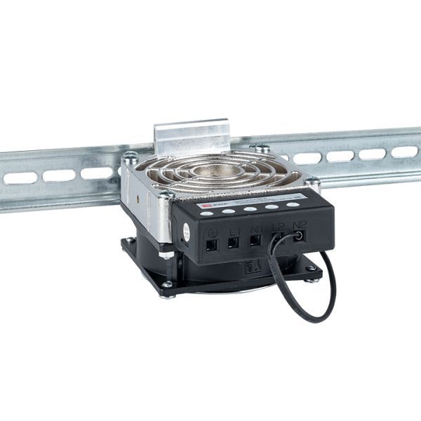 Обогреватель на DIN-рейку с вентилятором 400Вт 230В IP20 Quardo PROxima EKF heater-vent-q-400-20