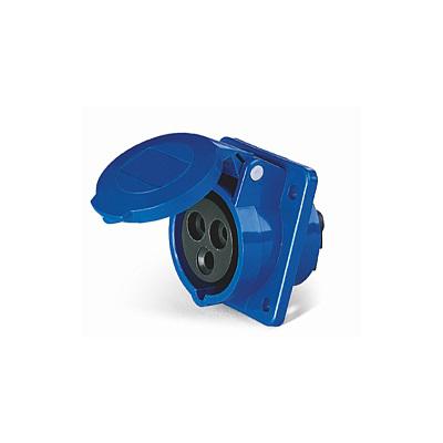 Розетка стационарная СП PPC 413 16А 3п 2PPE 220В IP44 JazzWay 5072930