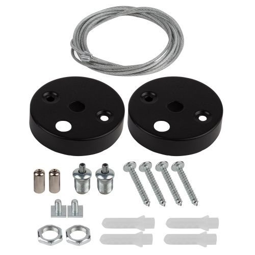 Крепление подвесное для линейных светильников SML-1-A-SUSPENSION-B для моделей SML 1.5м черн. Проектный Эра Б0061023