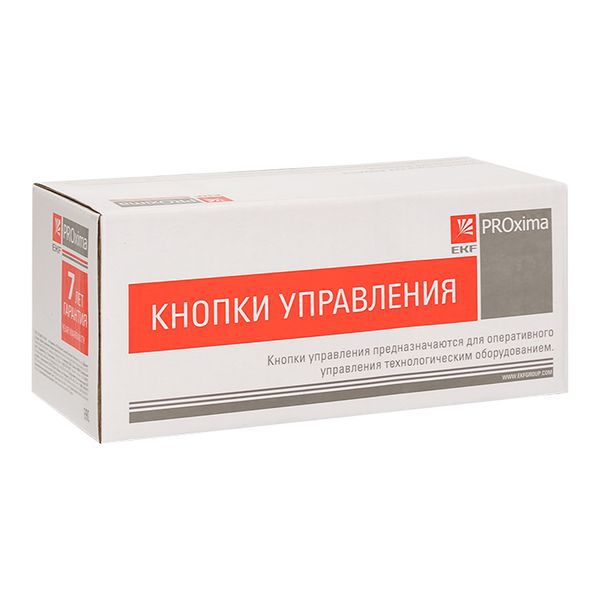 Кнопка SW2C-10D с подсветкой зел. NO 24В EKF sw2c-md-g-24