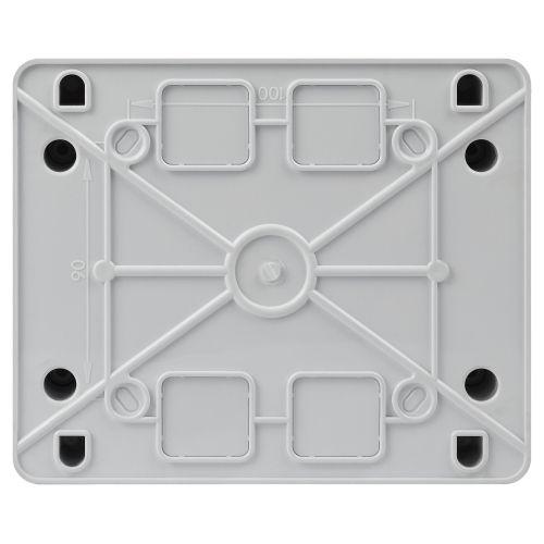 Корпус навесной COMFORT ЩРН-П-6 IP41 прозр. крышка пластик. бел. bs6cw Эра Б0067468