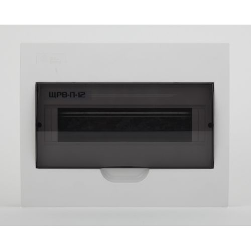 Бокс встраиваемый ЩРВ-П-12 12мод. IP41 пластик SIMPLE NO-box_simple-plastic_12_flush BOXF12 Эра Б0041513