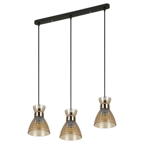 Светильник Iris 9186-203 60Вт 3хЕ27 (подвес) подвесной модерн Rivoli Б0069955