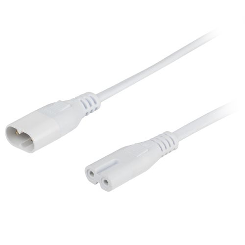 Кабель соединительный для фитолампы FITO-wire v.2 0.5м коннекторы IEC C7- IEC C8 FT-C7-С8-0.5 Эра Б0061567