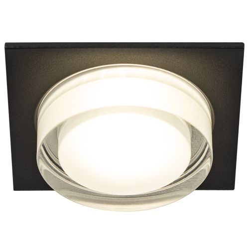 Светильник декоративный DK108 BK MR16 GU5.3 встраив. черн. ЭРА Б0058399