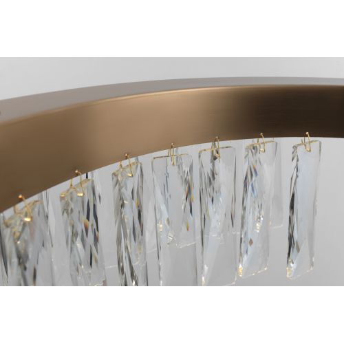 Люстра светодиодная Mary 6129-101 LED 28Вт 3000К хрусталь Rivoli Б0061903