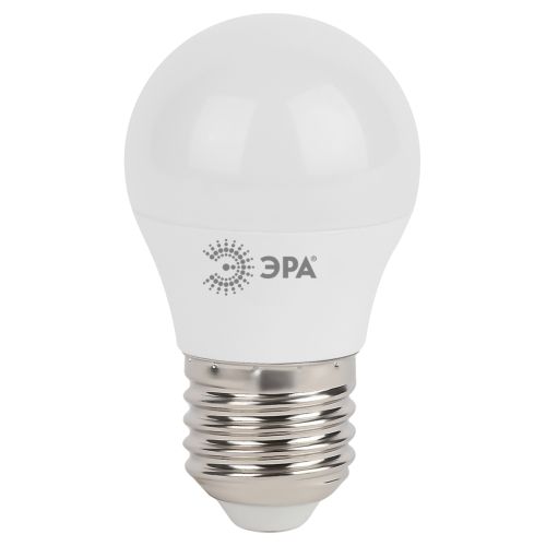 Лампа светодиодная P45-7w-840-E27 шар 560лм ЭРА Б0017224/Б0020554