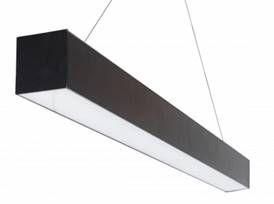 Светильник светодиодный офисный LPL-6005 1185х70х60 40Вт LED черн. Ultraflash 14972