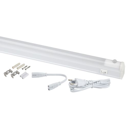 Светильник светодиодный LLED-02-04W-4000-MS-W 4Вт 4000K L311мм линейный с датчиком движения Эра Б0019783