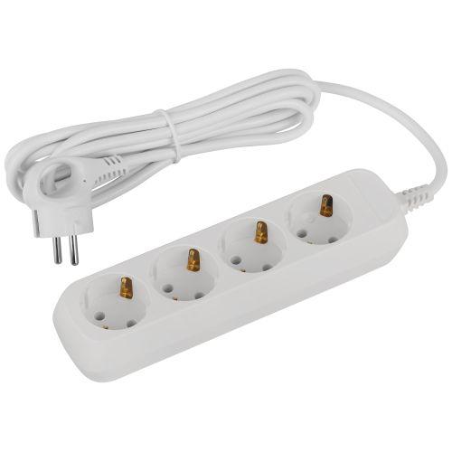 Удлинитель 4х3м с заземл. 16А IP20 GREEN LINE UDL-16-430-E ПВС 3х1 Эра Б0065028