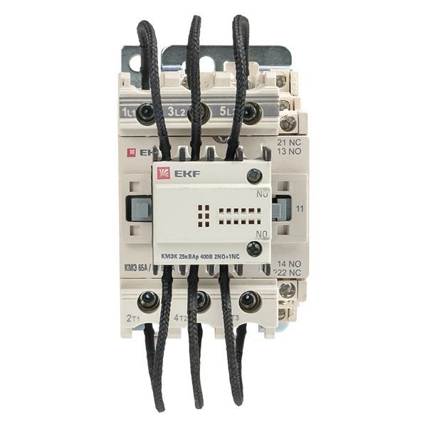 Контактор для конденсатора КМЭК 25квар 400В 2NО+1NC PROxima EKF ctrk-s-63-25-400
