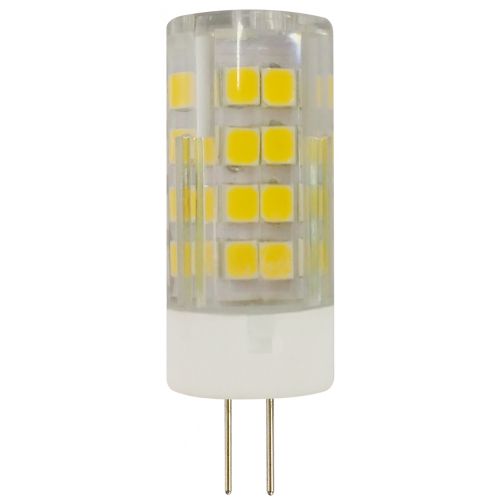 Лампа светодиодная JC-5w-220V-corn ceramics-840-G4 400лм ЭРА Б0027858