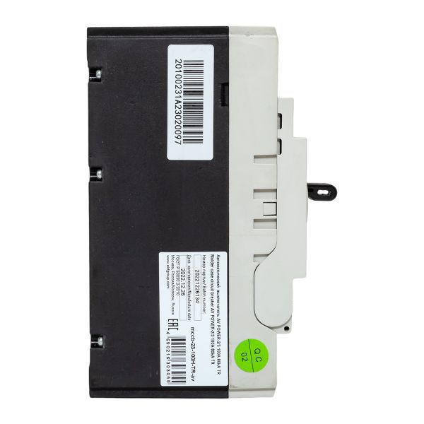 Выключатель автоматический 100А 80кА AV POWER-2/3 TR AVERES EKF mccb-23-100H-TR-av