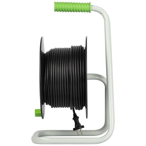 Удлинитель на пластик. катушке 4х40м без заземл. 10А IP20 GREEN LINE KAT-2x1-40m ПВС 2х1 Эра Б0065087