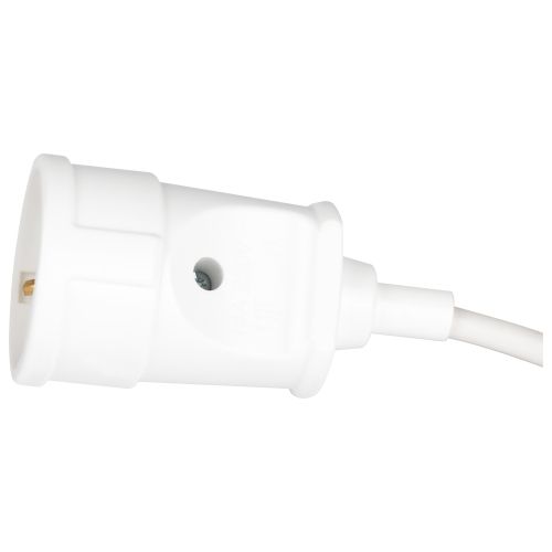 Удлинитель-шнур 1х5м без заземл. 6А IP20 UX(6)-1-5m ПВС 2х0.75 Эра Б0039820