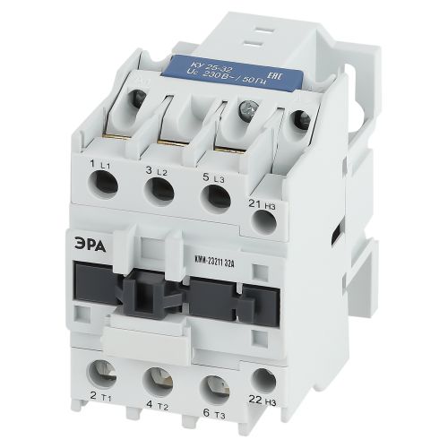 Контактор КМИ-23211 32А 230В/АС3 1НЗ KKM21-032-230-01-E PRO Эра Б0050440