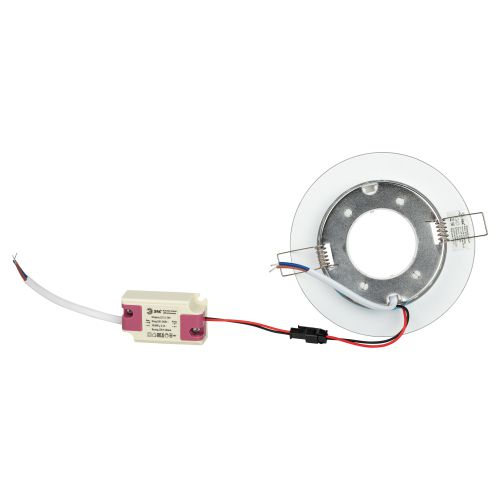 Светильник точечный DK LD51 MR GX53 встраив. со светодиод. подсветкой зеркальный ЭРА Б0057467